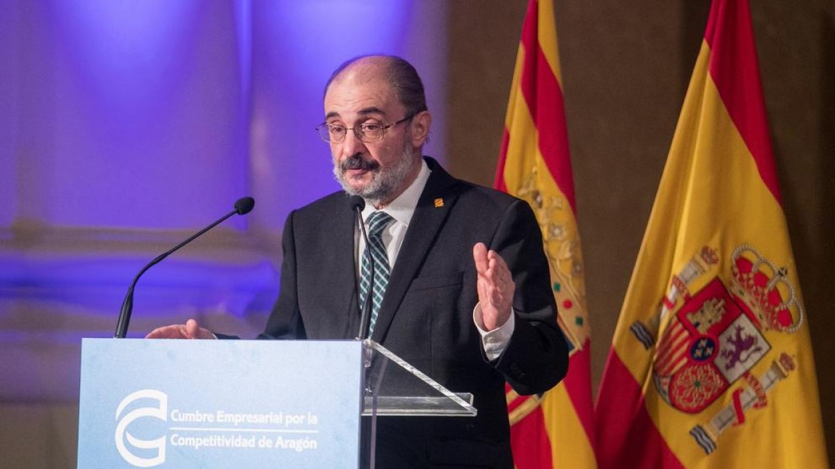 Javier Lambán, president d’Aragó.