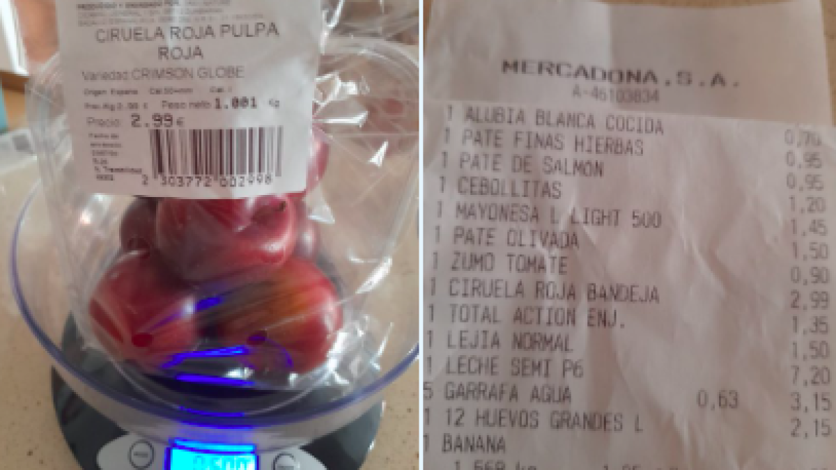 Polémica en Mercadona por vender 1kg de cerezas, cuando realmente eran 500g: 'y así con muchos productos'