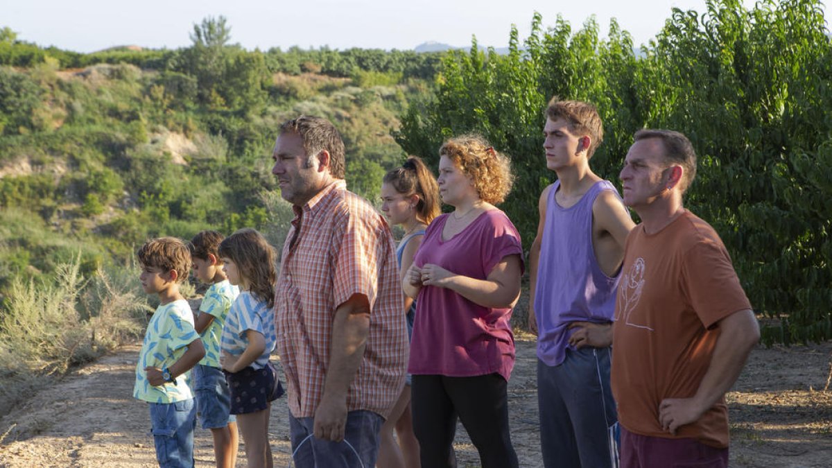 Los protagonistas de 'Alcarràs'