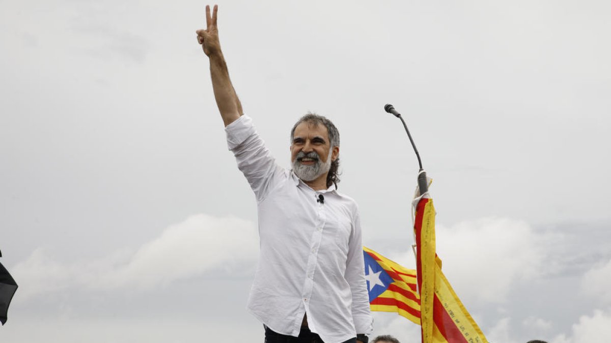 Jordi Cuixart es una de las figuras más carismáticas del independentismo.