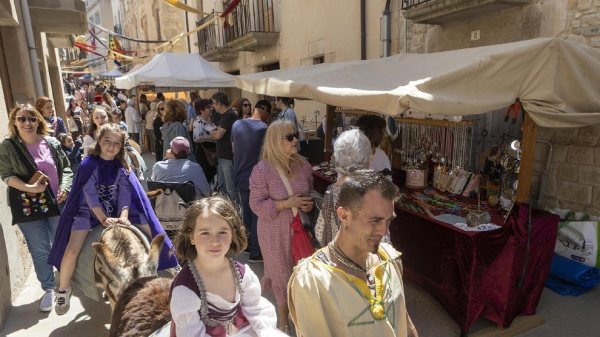 Ciutadilla, en plena ebullició a l'equador de la festa medieval