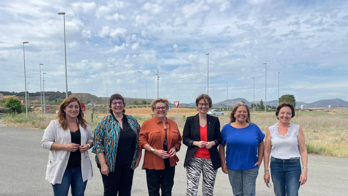 Candidatas de ERC en municipios de la N-230 en el Segrià.