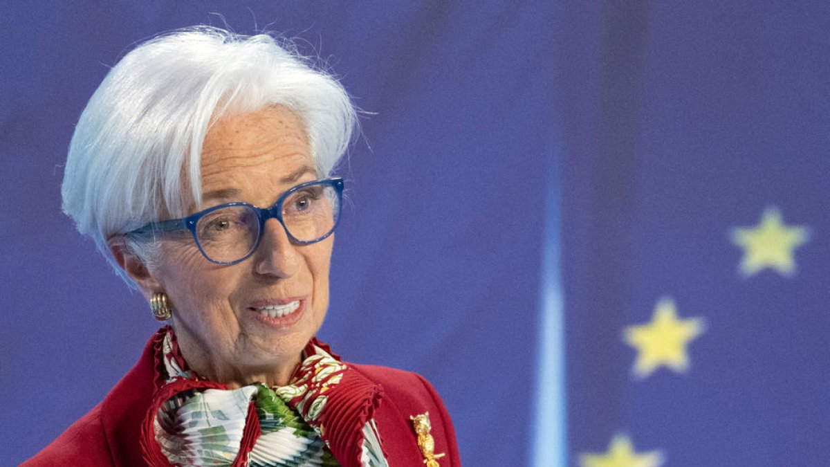 La presidenta del Banc Central Europeu, Christine Lagarde.