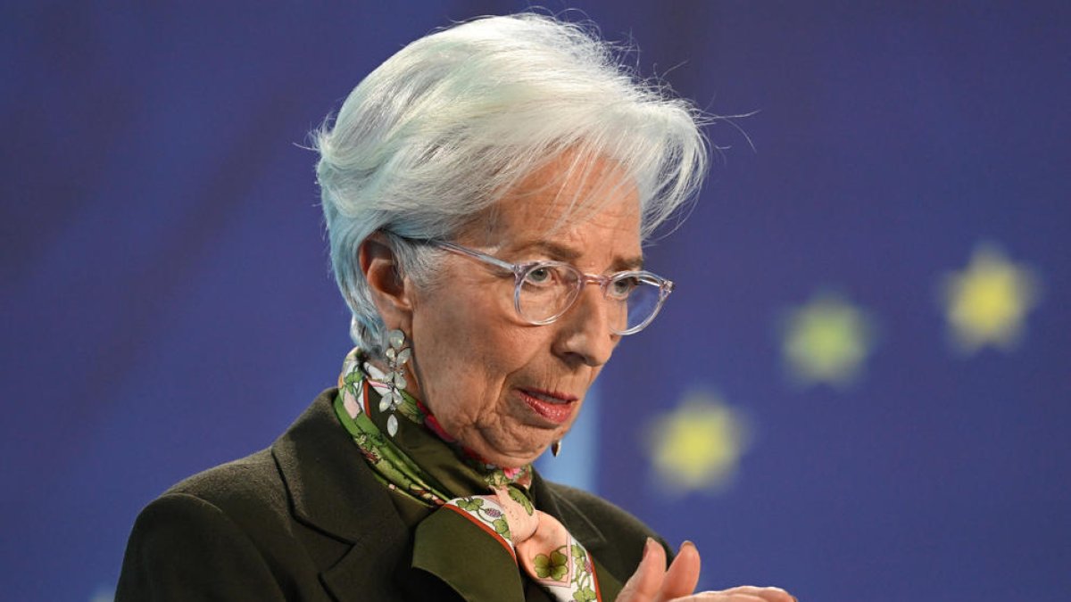 La presidenta del BCE, Christine Lagarde.