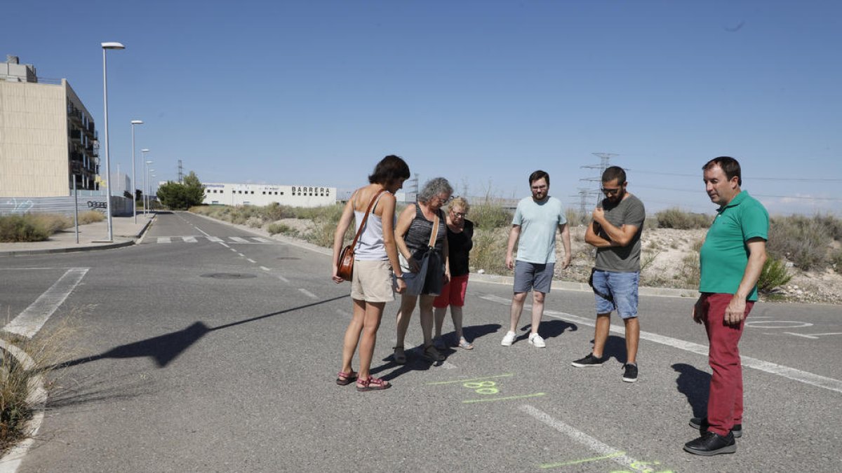 Las marcas que han despertado sospechas en Lleida.