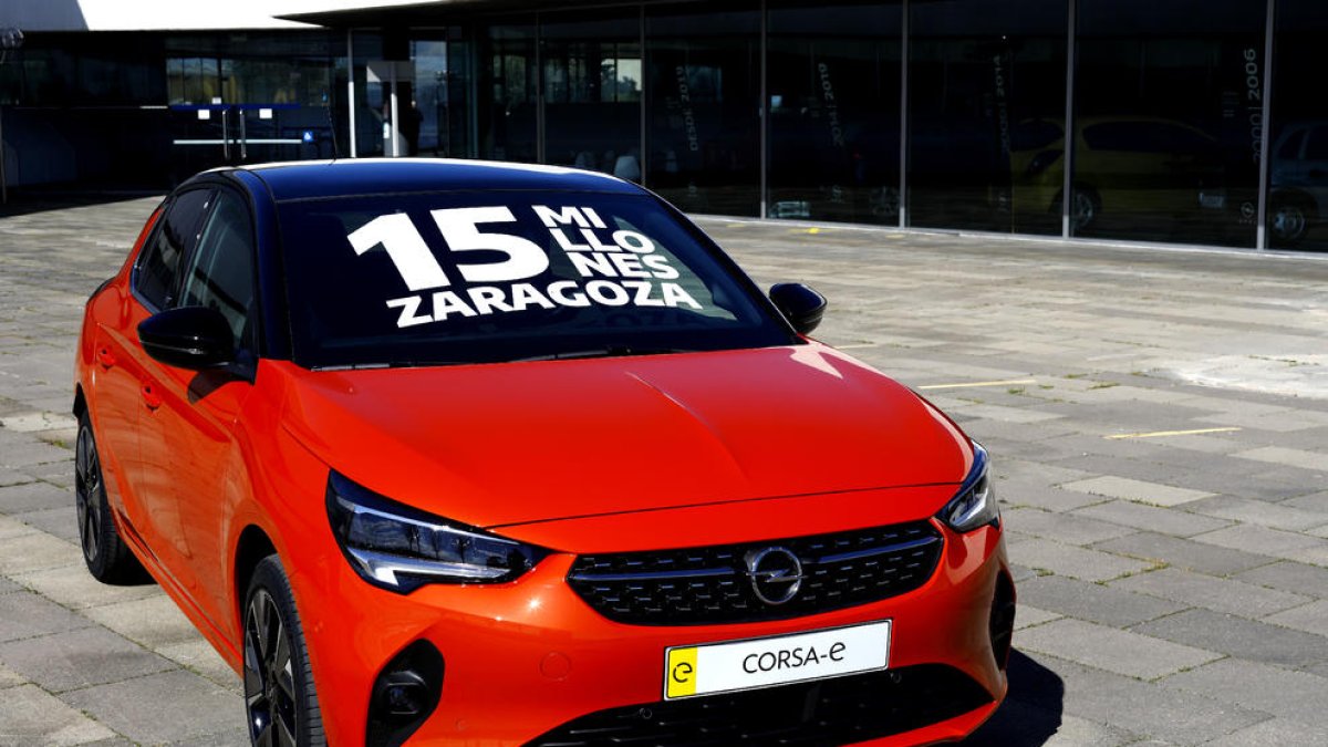 Produït a Aragó en exclusiva mundial, l'Opel Corsa F és el model de la marca més venut.