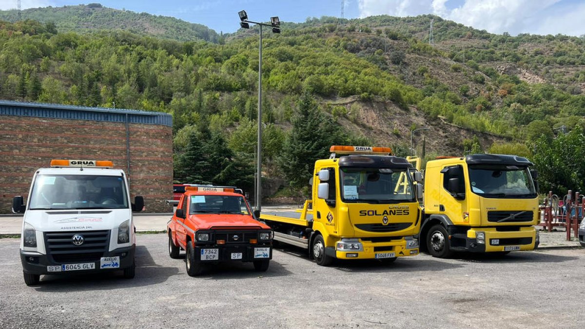 Grues aturades i mobilització de protesta avui al Pallars Sobirà