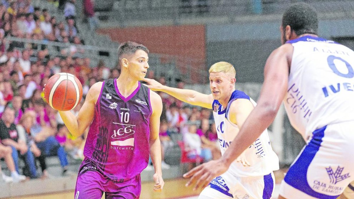 Juani Marcos fue el mejor del equipo en su último partido en Lleida.