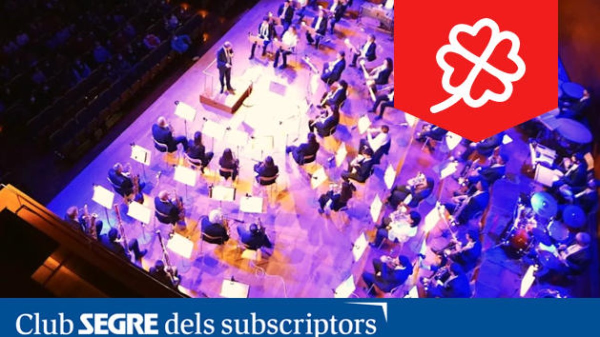 El concert de Nadal de la Banda Municipal de Lleida.
