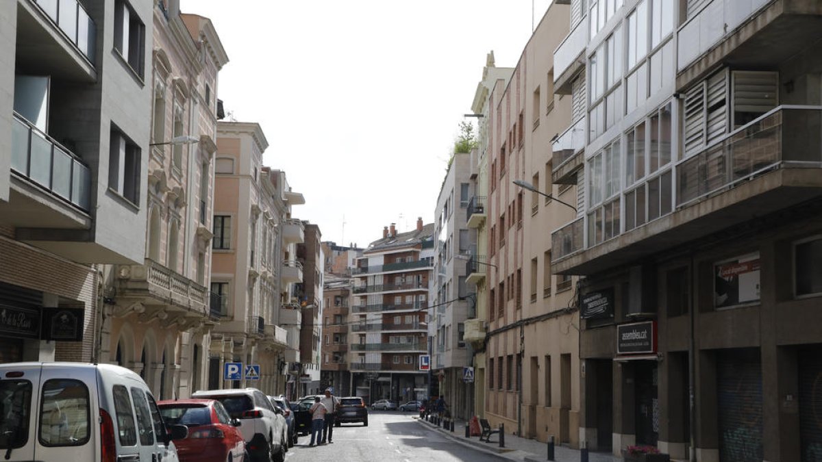 El asalto se produjo en la calle Acadèmia. 