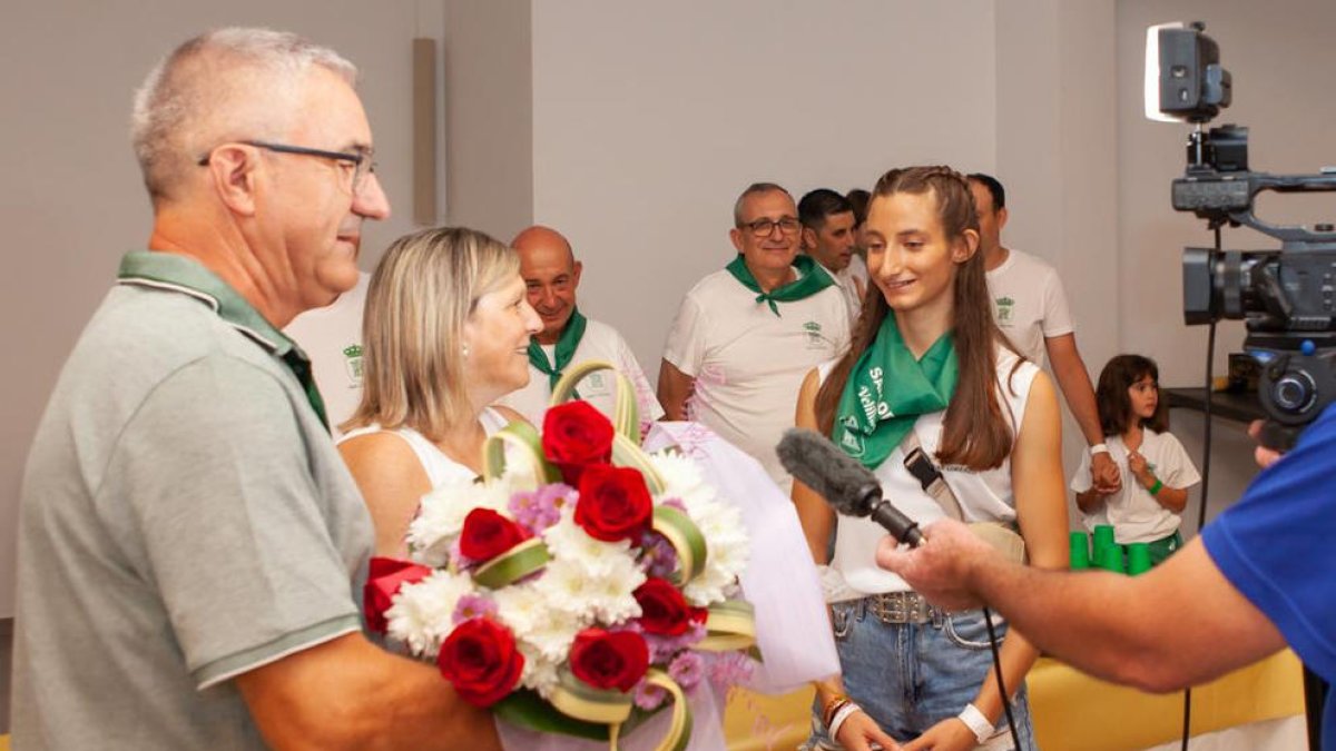 Velilla de Cinca homenajea a Elena Guiu tras su final en Cali