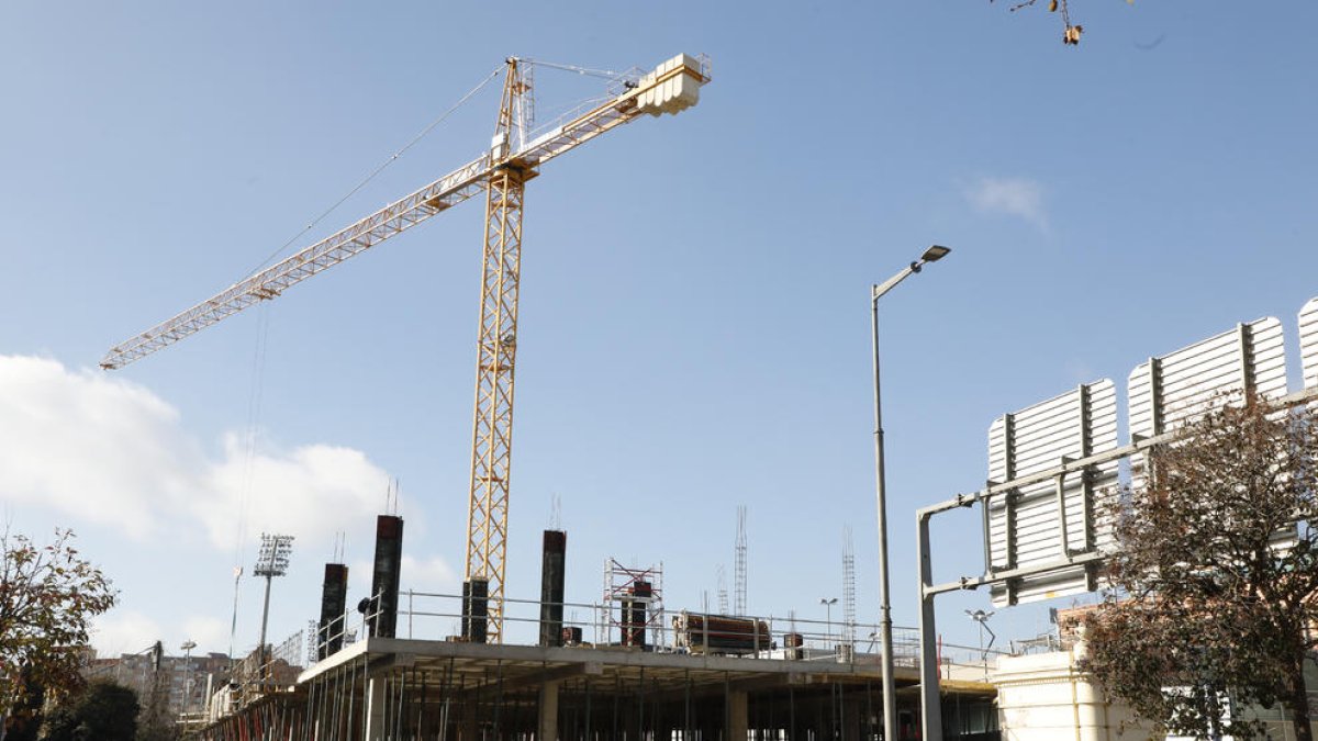 Avanzan las obras de la nueva sede del Colegio de Médicos 