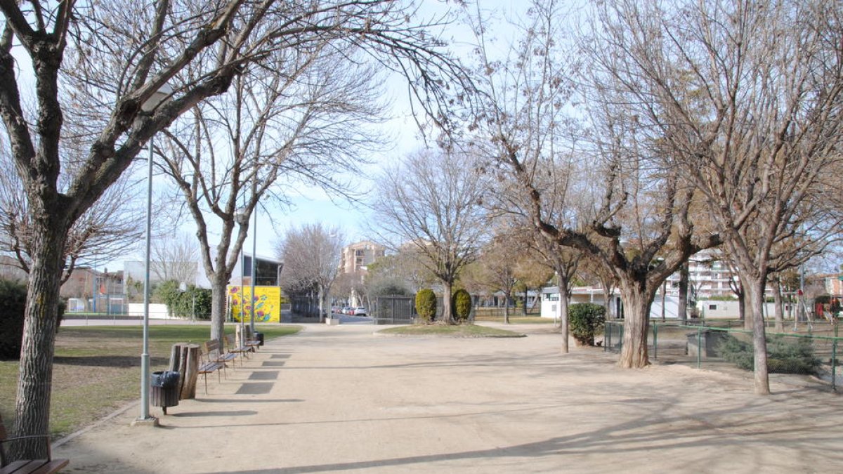 El parc municipal de Mollerussa.