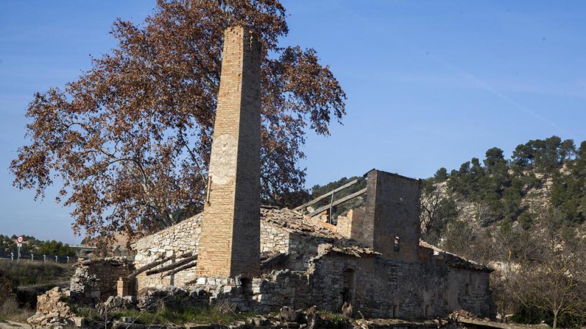 El antiguo molino y horno de pan, que el ayuntamiento hizo visitable y ahora prevé reactivar.