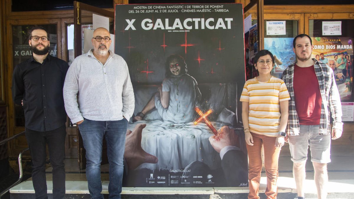 Presentació ahir a Tàrrega de la desena edició del Galacticat.