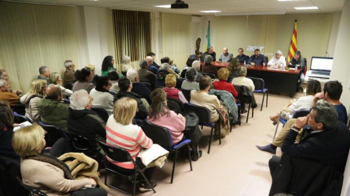 Un moment de la presentació del llibre.