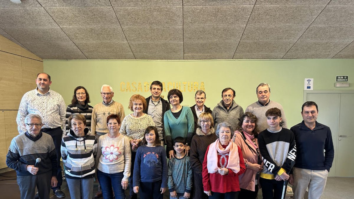 Fotografía de grupo de los galardonados en el acto de entrega que se celebró el domingo. 