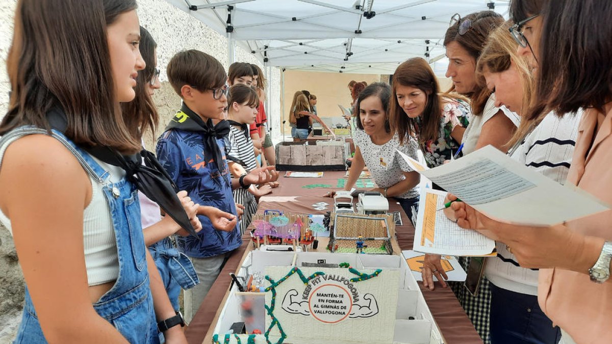 Presentación de un proyecto de emprendeduría.