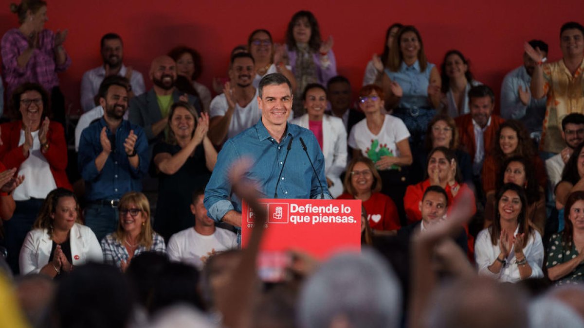 Pedro Sánchez.