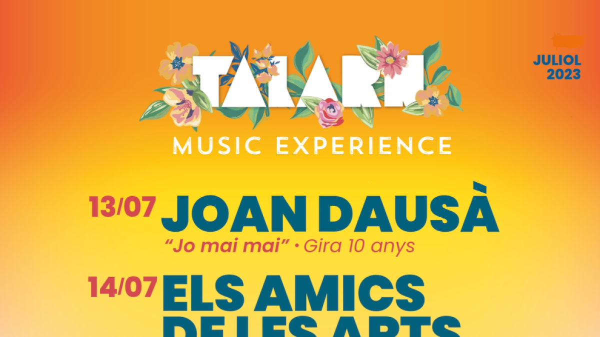 El festival de Talarn celebra una nova edició amb un cartell de luxe.