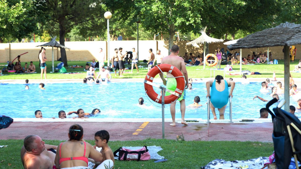 Las piscinas municipales de Cappont el pasado verano. 