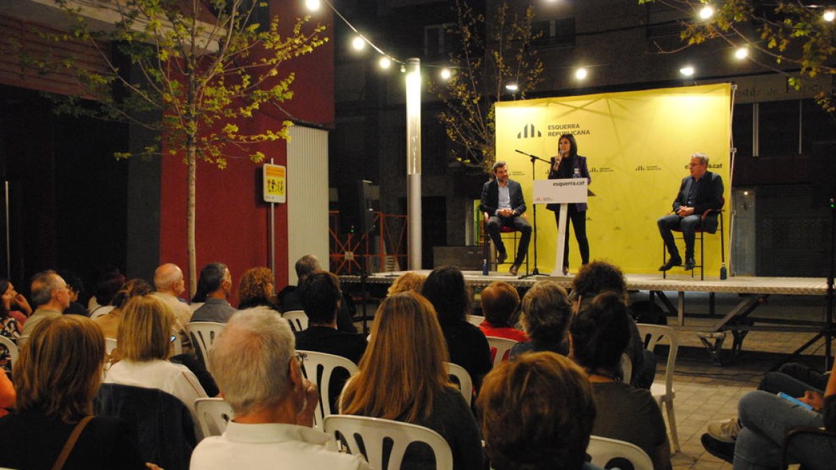 La presentació es va fer ahir al carrer Ciutat de Lleida.