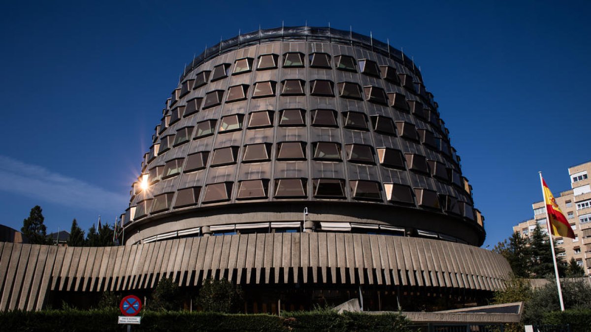 Fachada del Tribunal Constitucional.