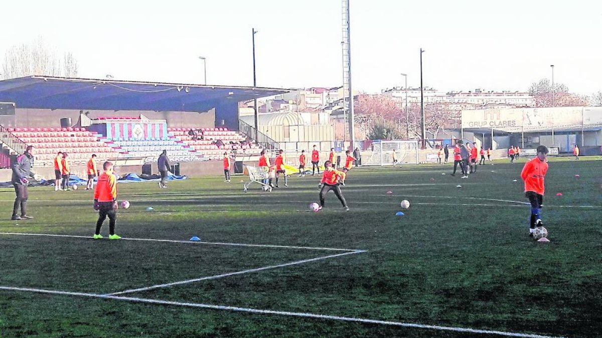 Una vista del camp de Tàrrega