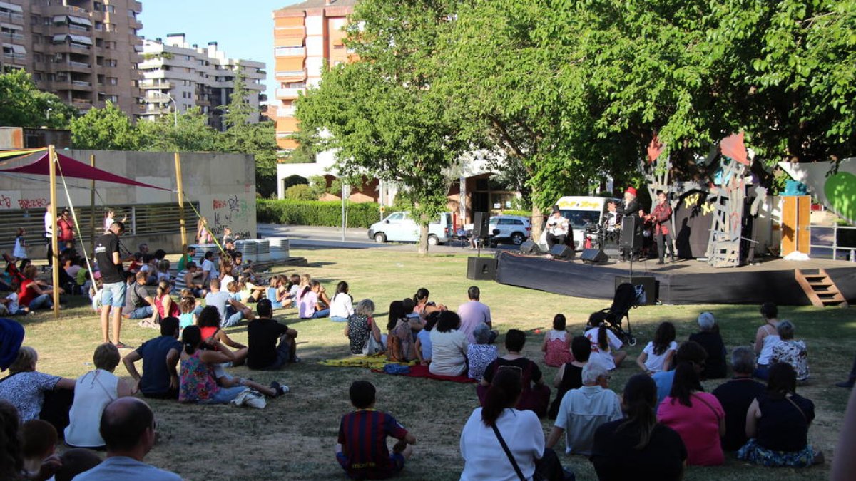 Un dels espectacles de la primera edició de l'Enre9 de Lleida