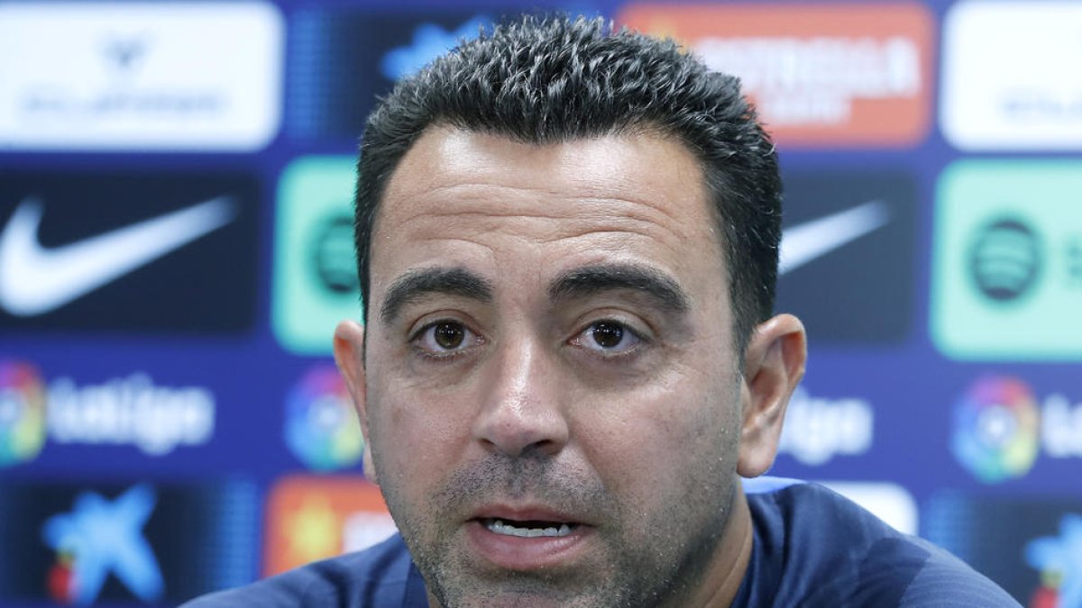 Xavi, entrenador del Barcelona, en una imagen reciente.