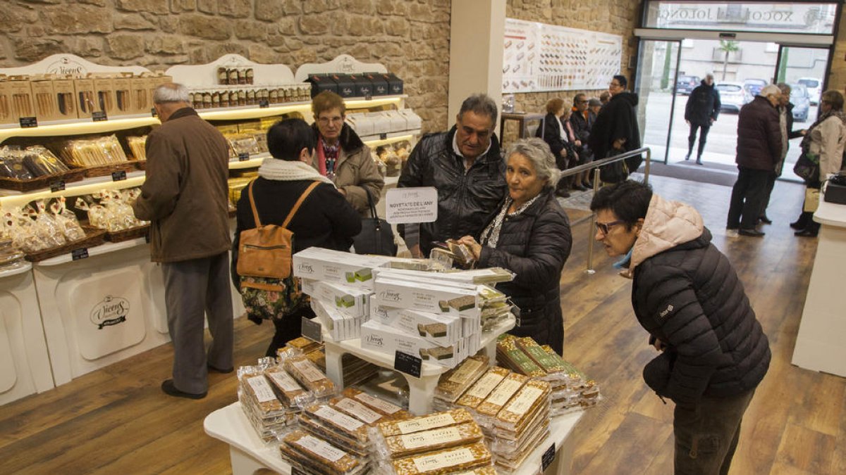 Imagen de archivo de una de las tiendas de Torrons Vicens.