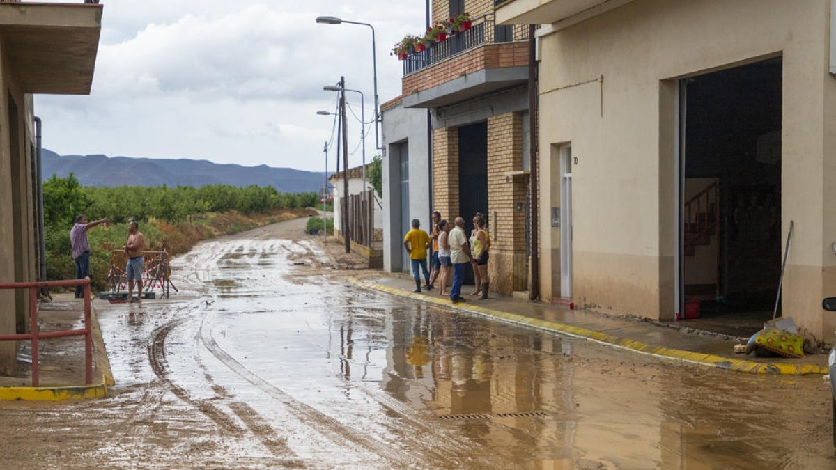 Cases de Massalcoreig van arribar a acumular fins a 60 cm d'aigua