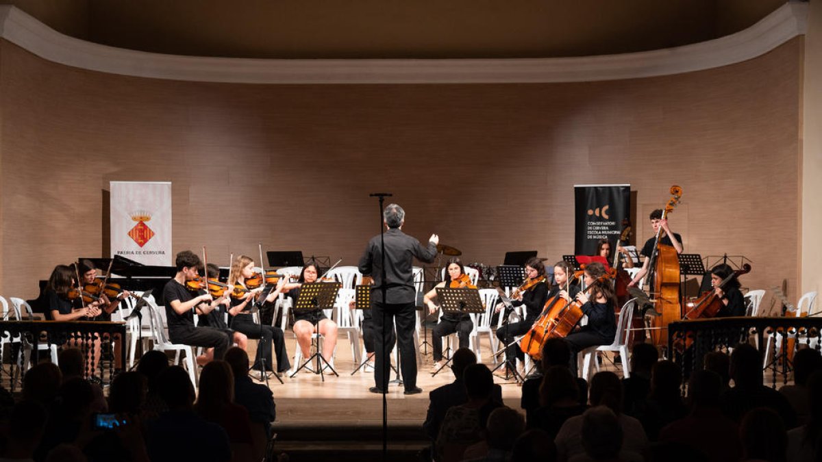Concert de fi de curs al Conservatori de Música de Cervera