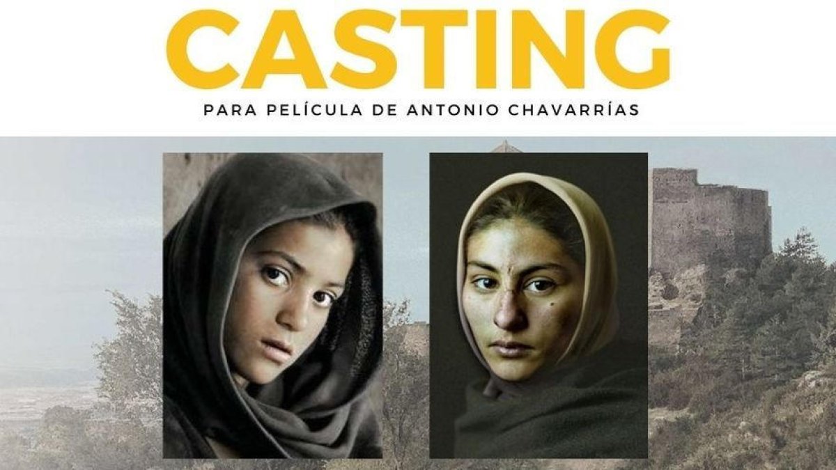 Imagen compartida por los ayuntamientos para anunciar el casting para la película ‘La Abadesa’.