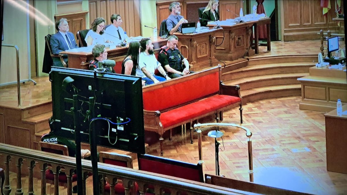 Momento del juicio celebrado en la Audiencia de Barcelona.