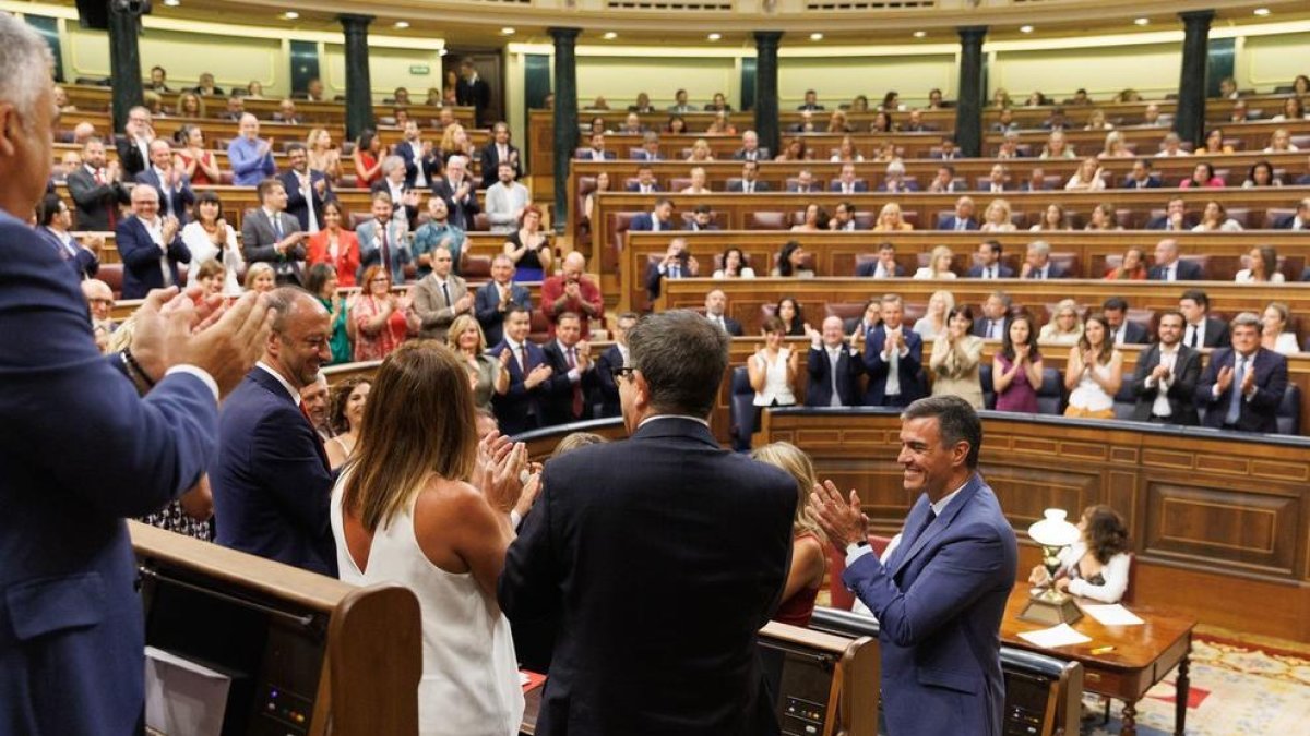 Sesión constitutiva del Congreso de los Diputados.