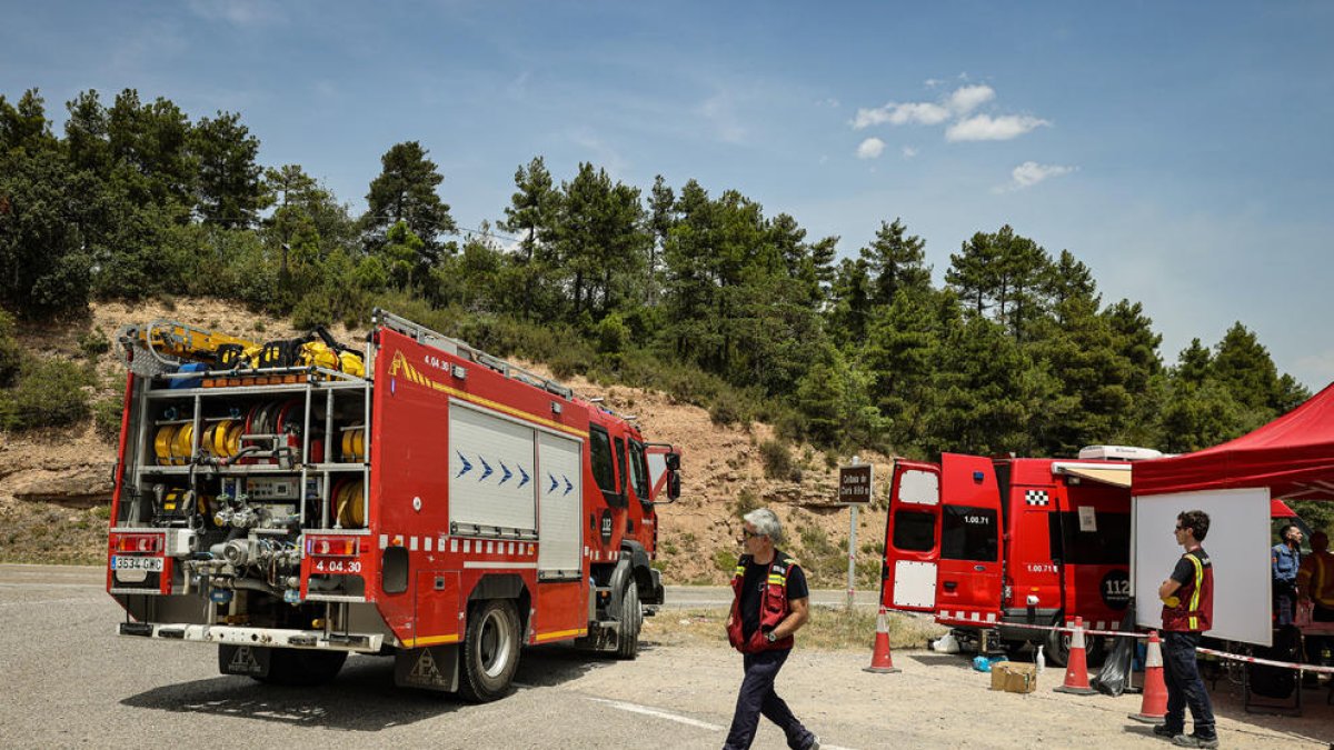 Bombers a Castellar de la Ribera