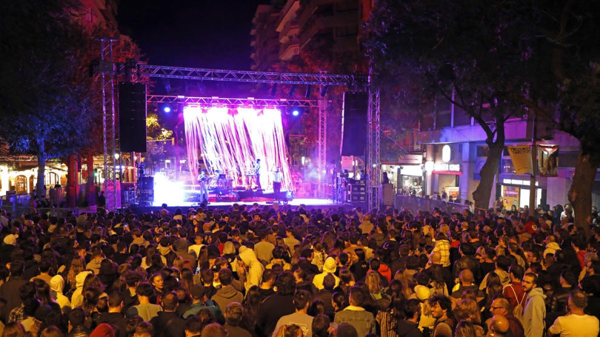 Un concierto del grupo Manel en Lleida.