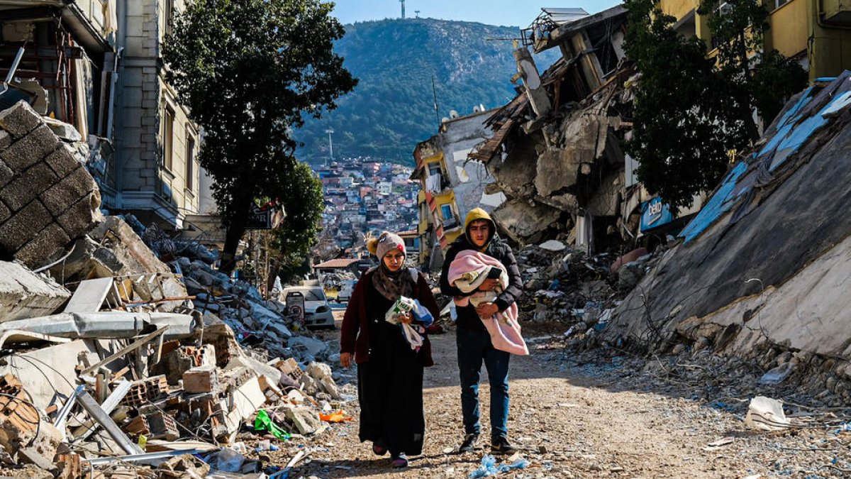 Efectos de los terremotos en Turquía.