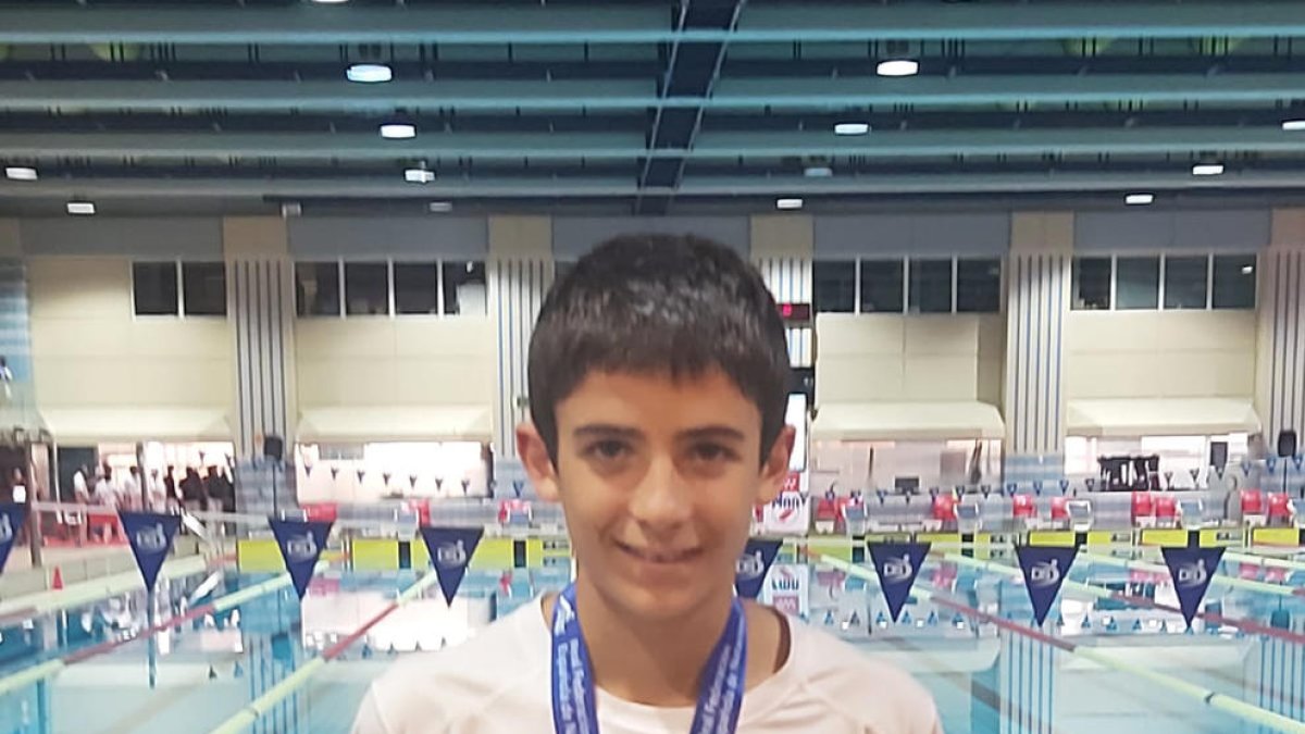 Martí Nosàs logró su tercera medalla en el campeonato.