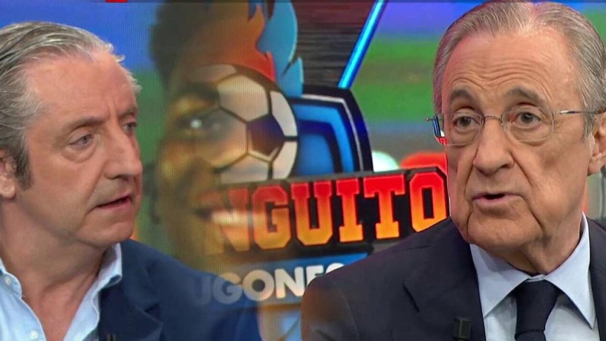 Pedrerol i Florentino, mà a mà.