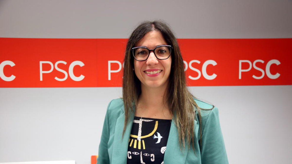 Lorena González (PSC), guanyadora de les eleccions a Balaguer després de passar de 3 a 6 regidors