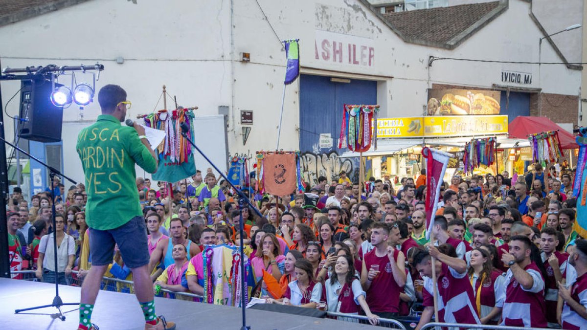 Apertura de las fiestas de Pardinyes del año pasado.