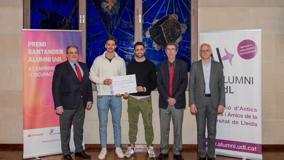 Alumni premió ayer un proyecto de la empresa Imperfectusbox.