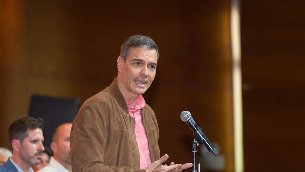 El secretario general del PSOE y presidente del Gobierno, Pedro Sánchez.