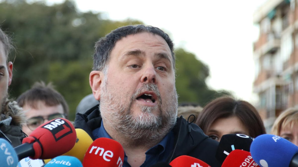 El líder d'ERC, Oriol Junqueras.