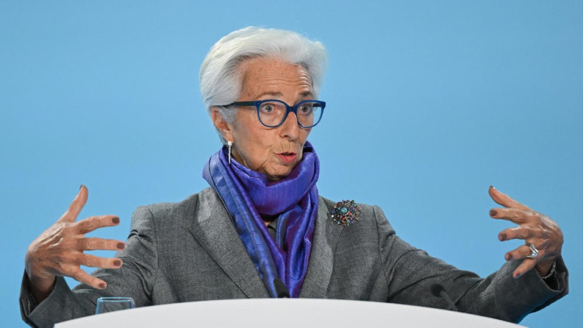 La presidenta del BCE, Christine Lagarde.