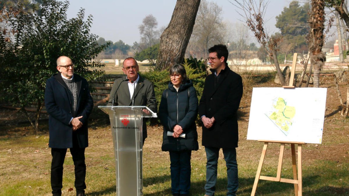 La presentación del proyecto de “renaturalización” de Les Basses.