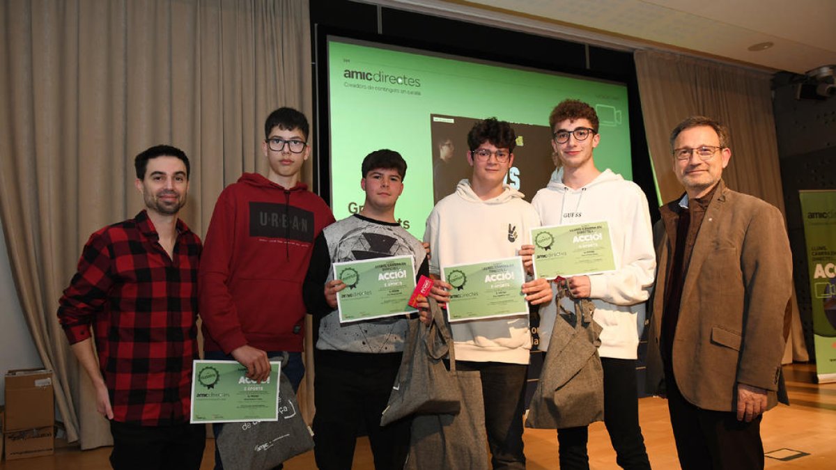 Els Fuets, de l’institut Almatà de Balaguer, guanyador a E-Sports.