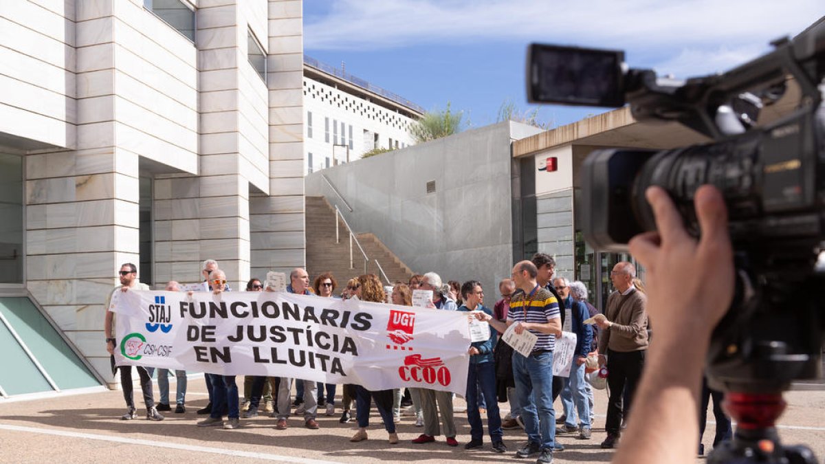 Imatge de la primera protesta el passat 17 d’abril.